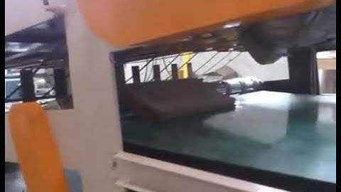 2 ply sheet cutter with collector for easy operation