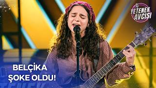 17 Yaşındaki Naz, “Habibi” ile BELÇİKA'YI BÜYÜLEDİ! | Yetenek Avcısı