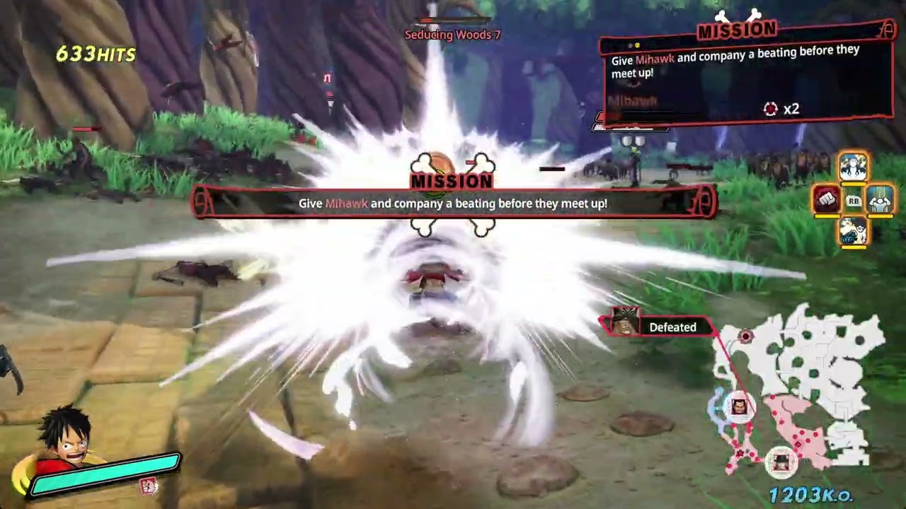 One Piece Pirate Warriors 4 – Monkey D. Luffy | Gear 4 Mengamuk di Medan Perang!