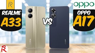 Realme C33 vs Oppo A17