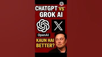 The AI Showdown: ChatGPT vs Grok #grok ai #chatgpt