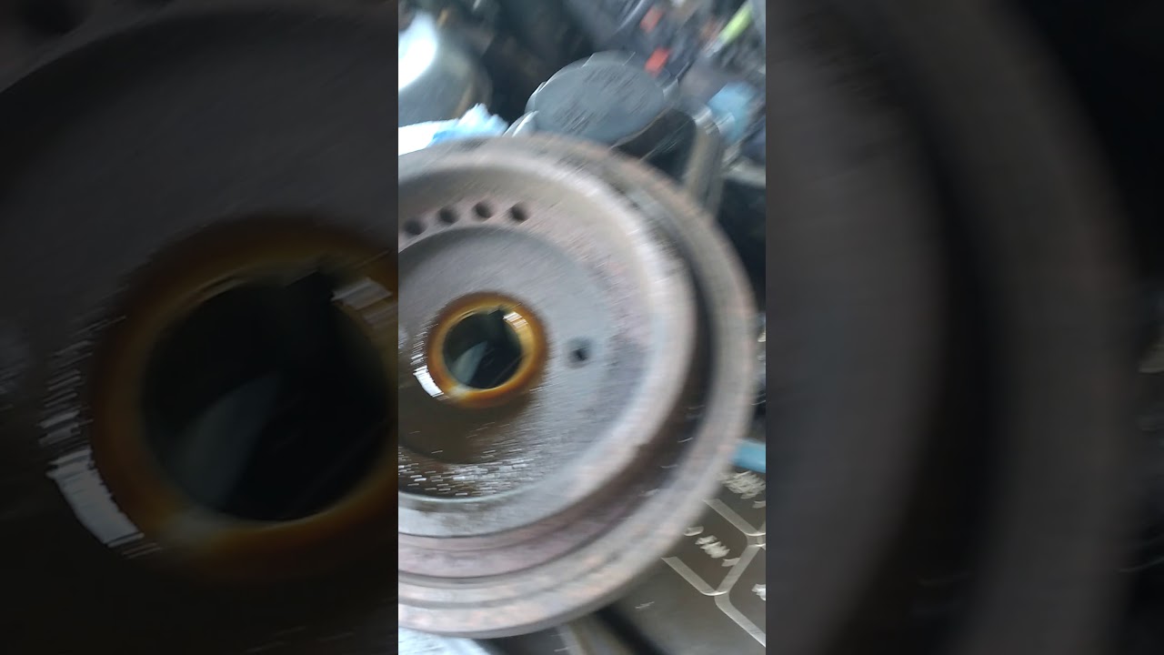 1998 Nissan Sentra Crankshaft Pulley failure YouTube