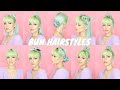 10 BUN HAIRSTYLES FOR SHORT HAIR