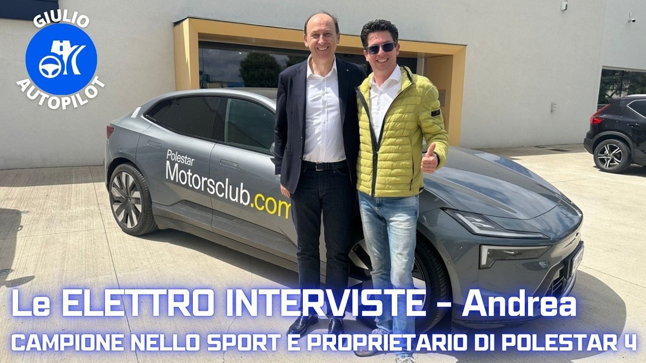 Le ELETTRO INTERVISTE - Andrea ci racconta come si trova con Polestar 4