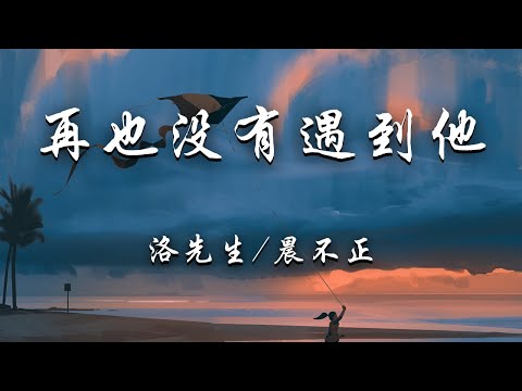 洛先生/晨不正 - 再也没有遇到他『再也没有遇到他，他过得还好吗，是否找到了心仪的那个她。』【动态歌词】抖音