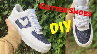 How To Glitter Your Own Shoes (Tutorial)