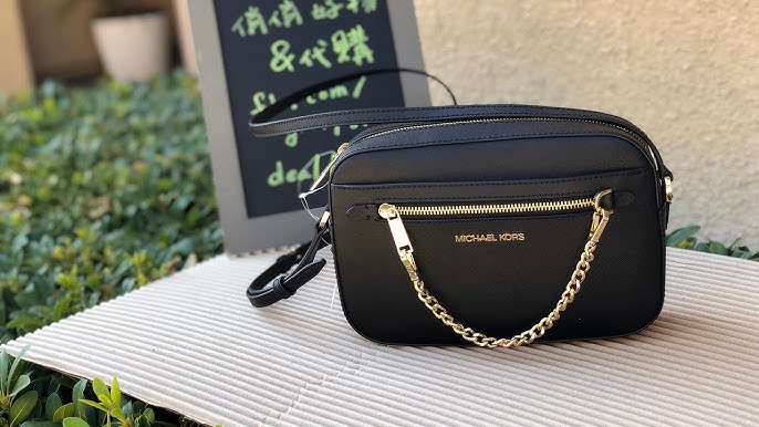 Michael Kors Jet Set Crossbody Bag Large Crossbody - Black 32S4GTVC3L-001  888235213606 - Handbags, Jet Set - Jomashop