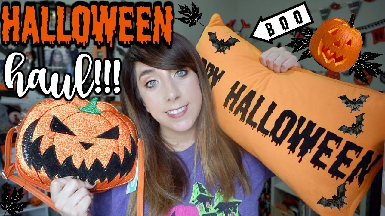 2018 NEW HALLOWEEN HAUL!!! EEK!!!