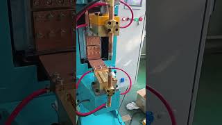 Stainless Steel Nut Welding with Capacitor Discharge Spot Welding Machine