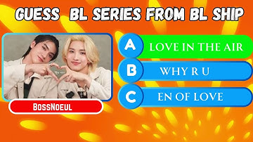 "Guess the BL Series from the BL Ship Names | Fun BL Trivia Challenge!"[part-1]