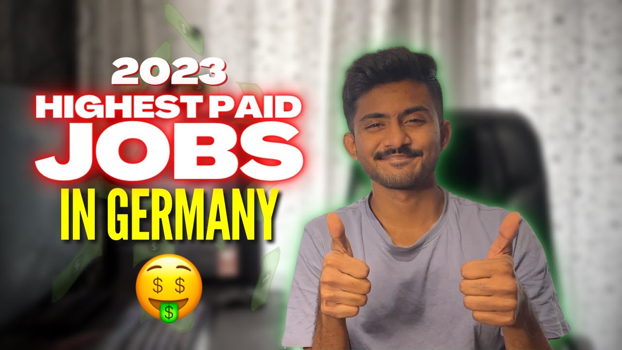 Highest Paid Jobs in Germany 2023 Salaries and Professions YouTube