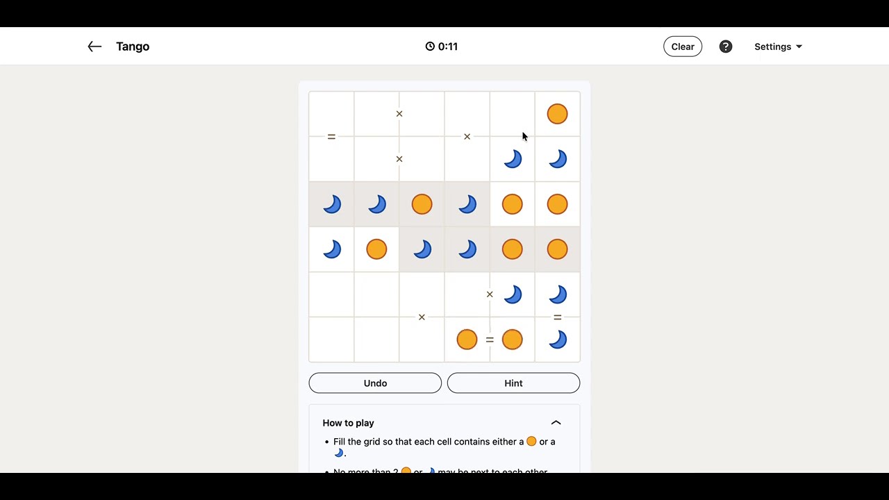 LinkedIn Tango Answer Today - Puzzle #470 | 20 January 2026