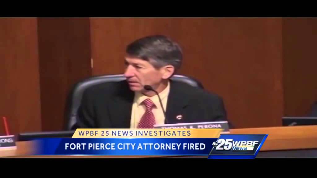 Fort Pierce fires city attorney