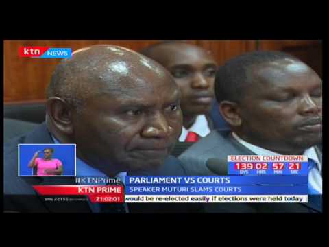 Legislature and Judiciary headed on a collision course