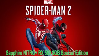 Marvel's Spider Man 2 PC Port V1.4.8 Ryzen 5 5600x Sapphire NITRO+ RX 580 8GB SE