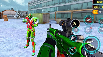 Robot FPS Shooting Strike _ Android GamePlay