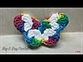 Crochet Easy 3D Butterfly #TUTORIAL Easy crochet tutorial #136 Bagoday Crochet