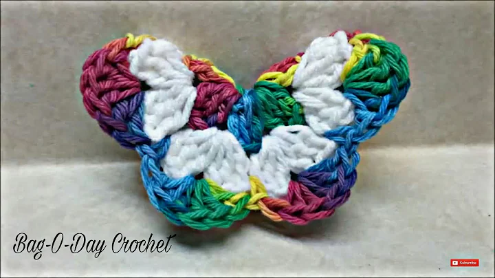Learn to Crochet a Beautiful 3D Butterfly - Easy Tutorial