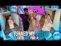 I TURNED MY SISTER INTO ME FOR 24 HOURS! *Hilarious*