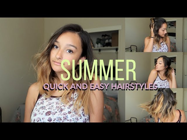 5 Quick And Easy Hair Styles For Short Hair Angelina Valenzuela