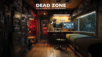 DEAD Zone Outpost | Sci-Fi Rain Ambience in Isolation for Focus & Sleep 4K