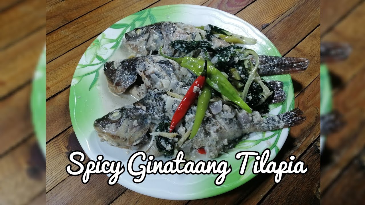 Spicy Ginataang Tilapia | Pinoy Recipe | Lutong Bahay | Chef B's Recipe