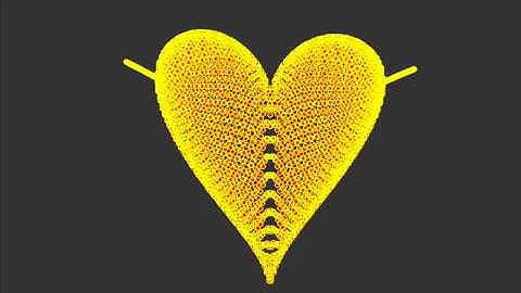 Mind Blowing Heart Pattern using MATLAB # 13