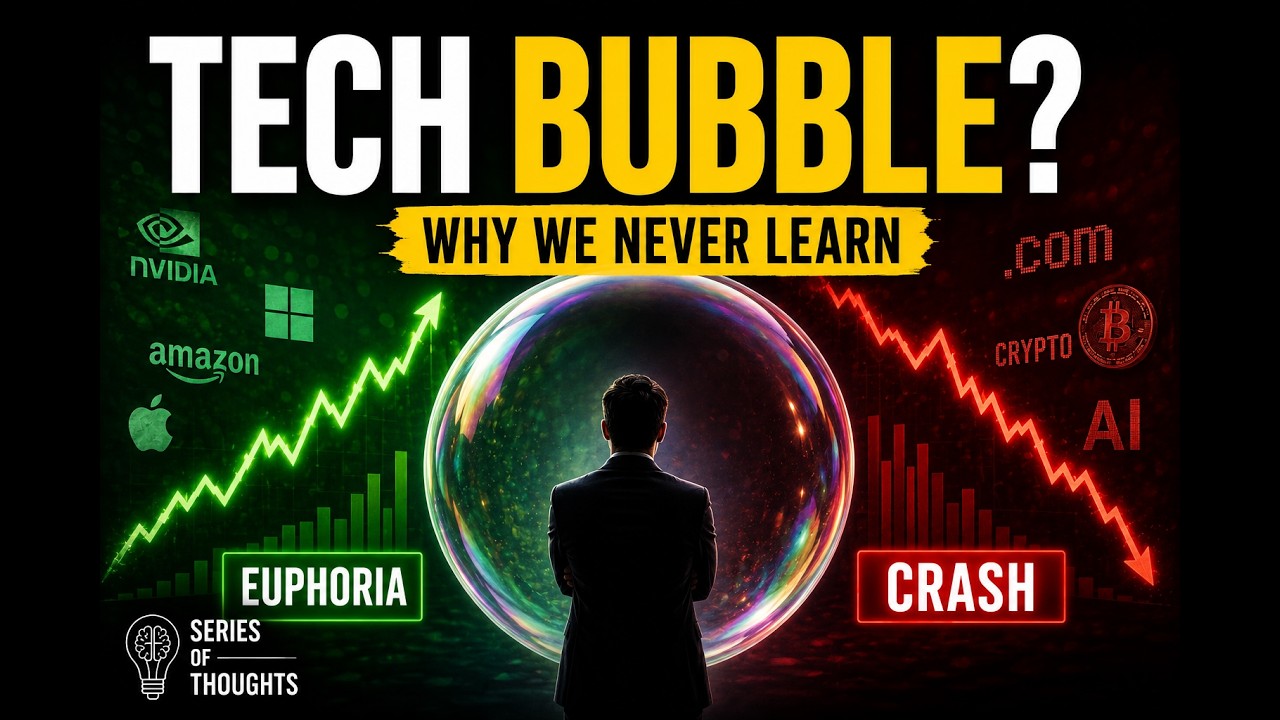 Tech Bubbles Explained | The Psychology Behind Every Market Mania