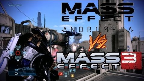 MASS EFFECT: ANDROMEDA VS MASS EFFECT 3 | Multiplayer Gameplay  Comparison
