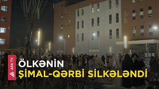 Su və elektrik enerjisi kəsildi, yollar dağıldı – Çində zəlzələ – APA TV