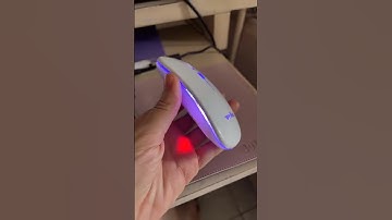 Mouse Sem Fio Bluetooth Wireless Recarregável + Mouse Pad #mouse #mousewireless