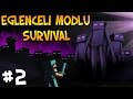 YÜZLERCE ENDERMAN ÜZERİME SALDIRDI! - Minecraft Eğlenceli Modlu Survival #2