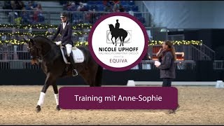 Reiten - Nicole Uphoff-Selke Nachwuchsförderung - Training mit Anne Sophie by REITTV 8,332 views 5 years ago 9 minutes