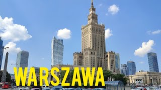 #1 Warsaw Poland Walking Tour : #Marszałkowska #Warszawa Lato 2022