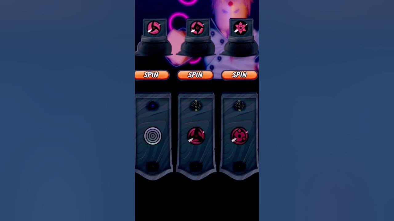 Ninja Time: 0.5% When the Gods bless you #roblox #ninjatime #naruto #rinnegan #anime
