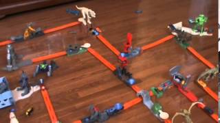 Ultimate Hot Wheels Trick Tracks Course!!