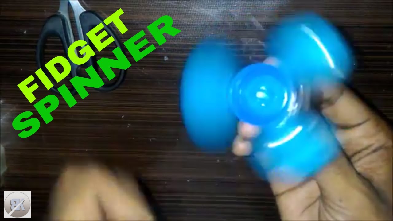 How to make fidget spinner at home // How to make fidget spinner ...