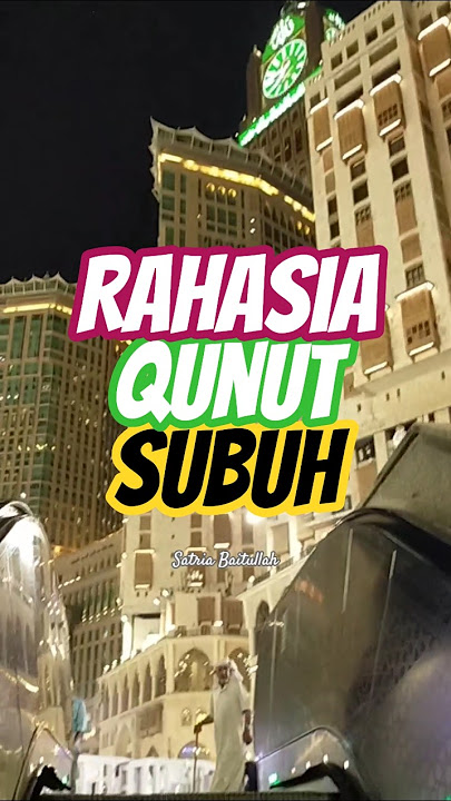 Ustadz Adi Hidayat Bongkar Hukum Qunut Subuh – Jangan Salah Paham!