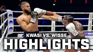 The Highest Level Of Kickboxing Donovan Wisse Vs. Chico Kwasi Fight Highlights