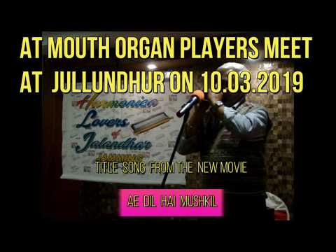 ae-dil-hai-mushkil:-tu-safar-mera:-mouthorgan-:jullundur