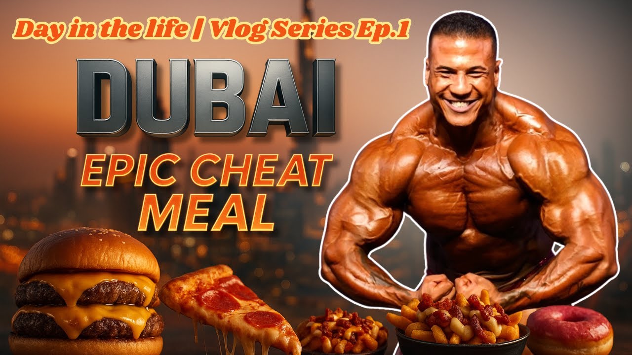 Day in the Life in DUBAI🇦🇪 | Epic Cheat Meal 🍔| Vlog Series Ep.1