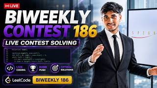 LeetCode Biweekly Contest 186 LIVE | Full Contest Solving in Java | Rank Push
