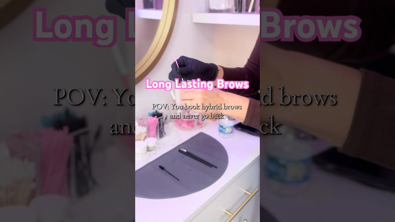 Beautiful low maintenance- long lasting brows💯 #brows #browstylist #makeup #browgoals