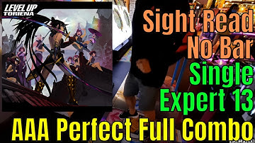 [DDR A20 PLUS] LEVEL UP ESP 13 Sight Read No Bar AAA PFC