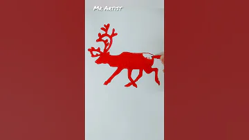 Easy Reindeer Drawing Shorts Reindeer Drawing 