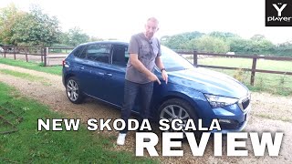 Skoda Scala hatchback first look video