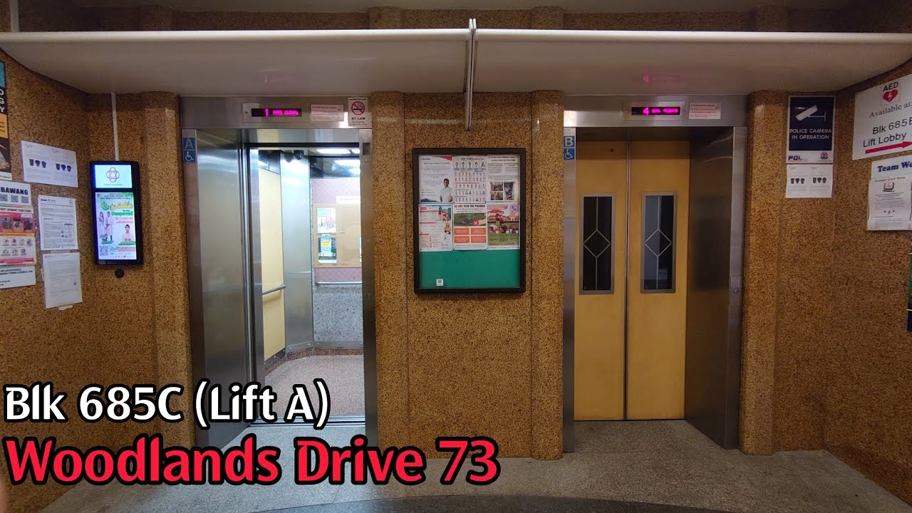 Blk 685C Woodlands - 2001 Fujitec Elevator [Lift A]