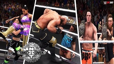 WWE 2K20 SIMULATION: NXT TakeOver Portland 2020 Full Show HIGHLIGHTS