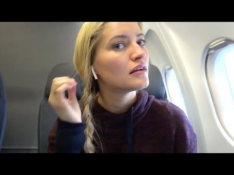 AirPods on Plane! | iJustine