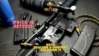 airsoft M4 WA Golden Eagle GBBR HPA adaptor - english subtitles